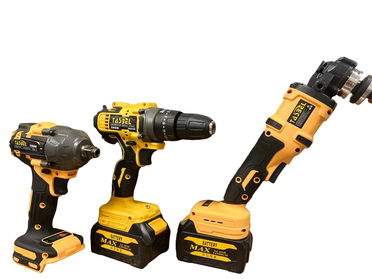 Herramientas Taladro , Esmeril Y Llave De Impacto 98v Amarillo