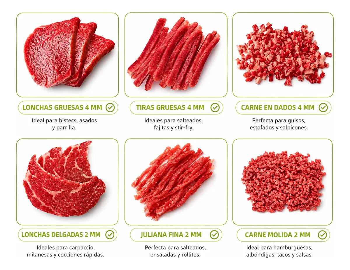 Cortadora Rebanadora Manual De Carne Fresca Cruda Picadora