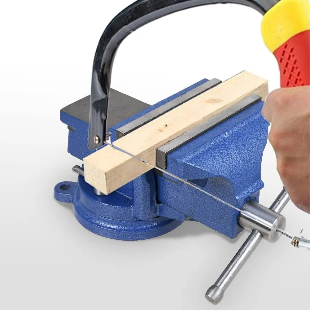 Tornillo De Banco Pesado Herramientas 5 Pulgadas 5.3kg 100mm Azul