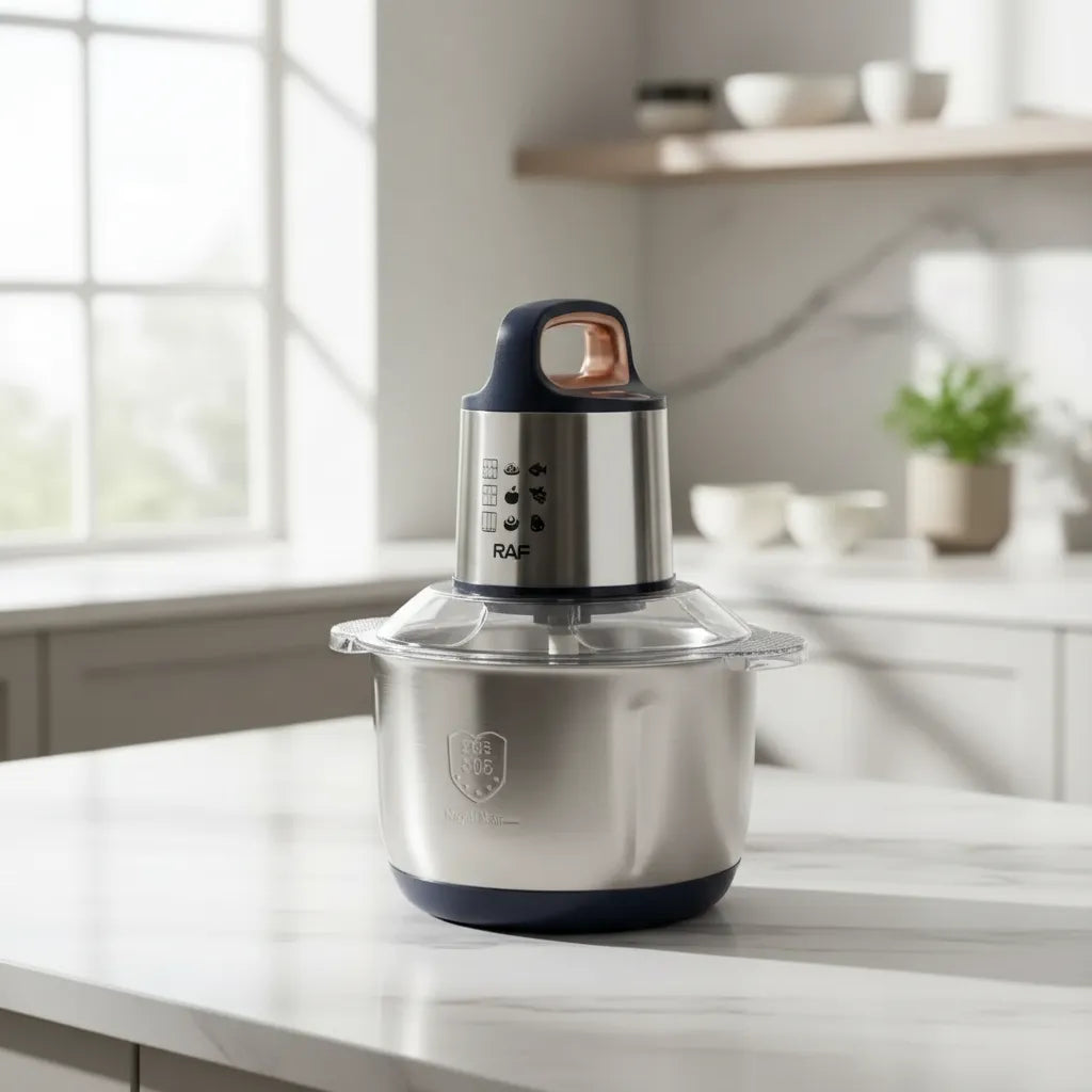 Procesador Picadora De Carne Y Verduras 5 Litros 500w Raf