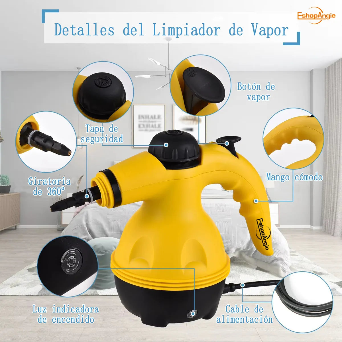 Mopa A Vapor Limpiadora A Vapor Maquina Para Limpieza