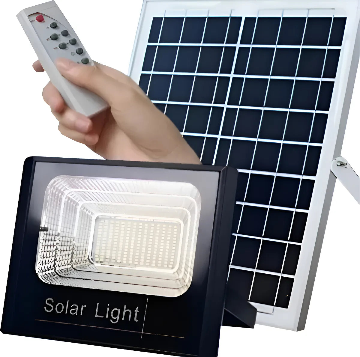 Foco Solar 600 Watts Panel Separado + Control Remoto Ip67