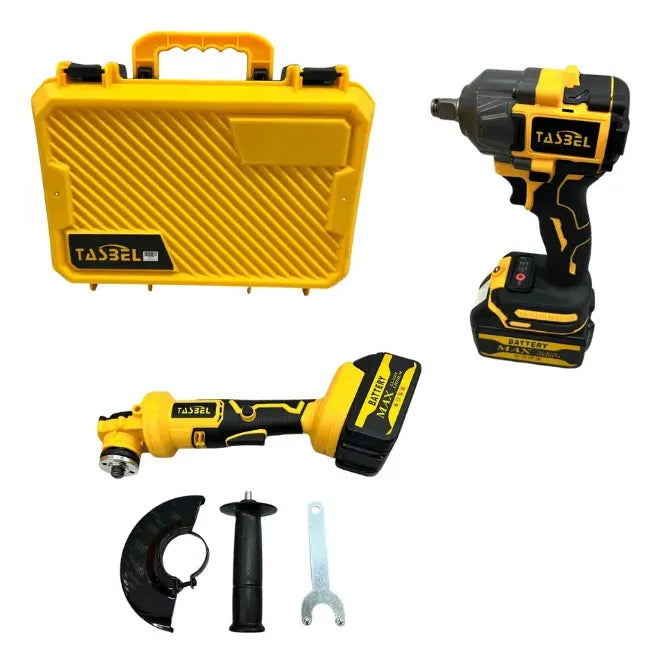 Llave De Impacto Y Esmeril Inàlambrico Amarillo
