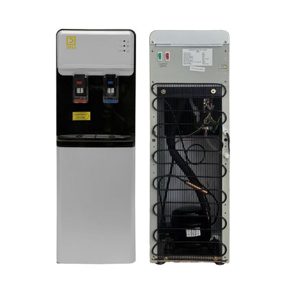 Dispensador de Agua Purificada Compresor Mod. LB-07B Plateado-Negro