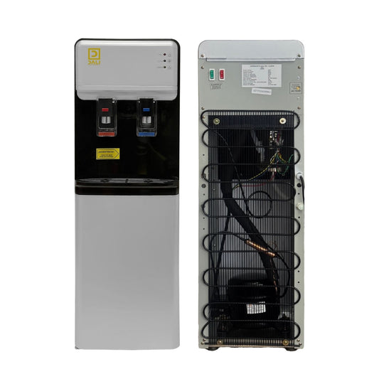 Dispensador de Agua Purificada Compresor Mod. LB-07B Plateado-Negro