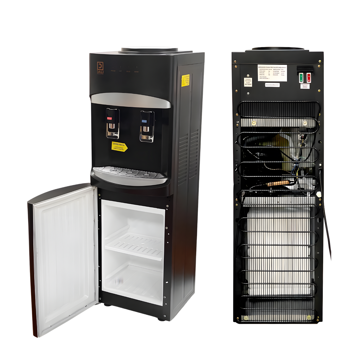 Dispensador de Agua Negro Mate Compresor Mod. LB-88-LC Black