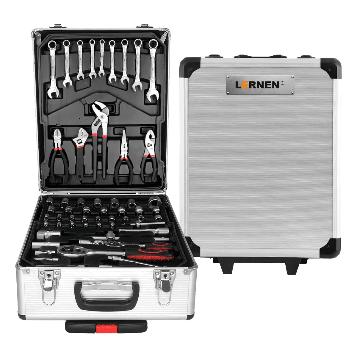 Kit Herramientas Manuales Pro Lernen 187p Maletín Portáril