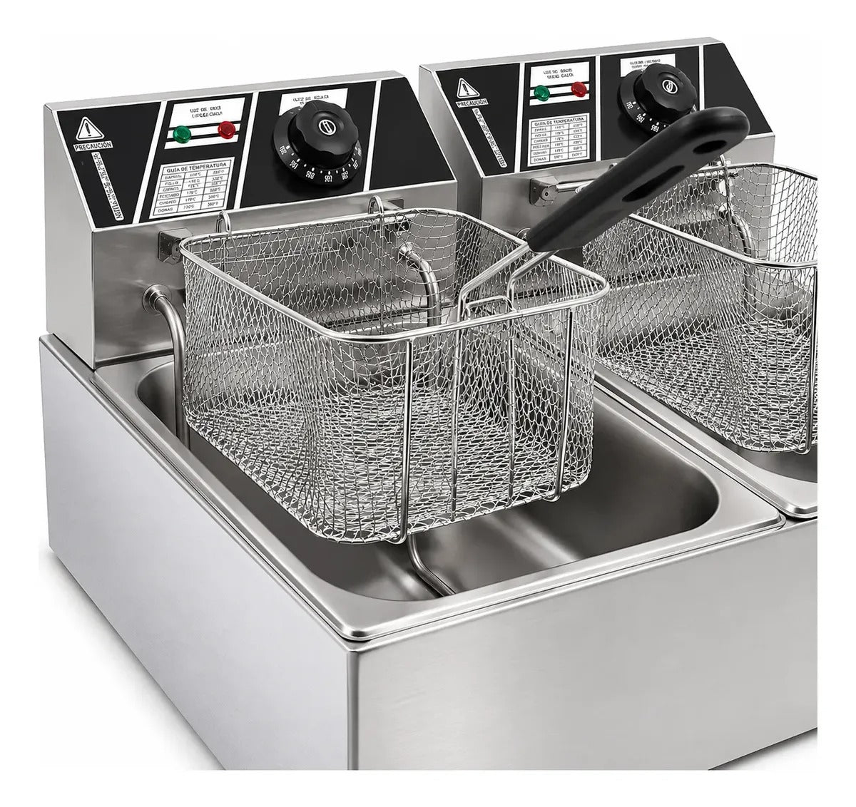Freidora Electrica Eoland Capacidad 6 Litro Aceite Industrial Papas Fritas