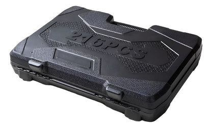Caja Herramientas 216 PZAS, Kit Juego llaves y dados  216 Piezas