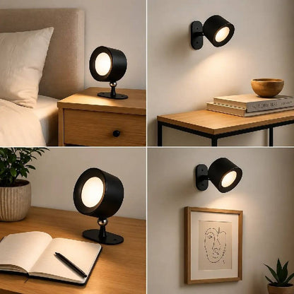Lámpara Aplique Led Inalámbrica 3 Tonos Con Control Remoto