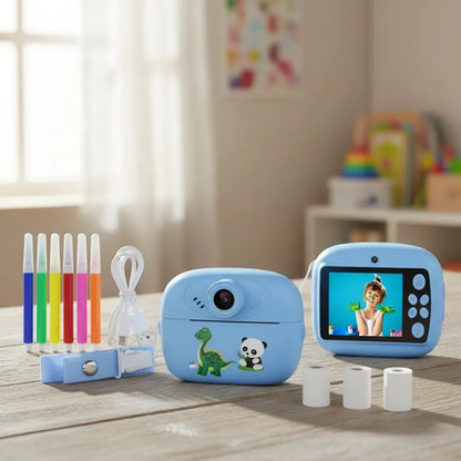 Cámara Fotos Instantáneas Infantil Impresión Digital Niños