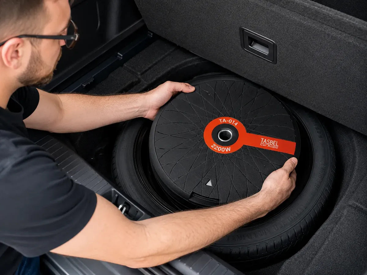 Subwoofer Activo Para Maletero 13 Pulgadas 2200w Tasbel