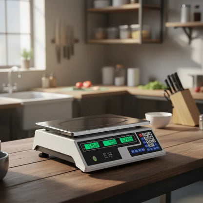 Balanza Digital Comercial 40kg Pesa Calculadora De Precio