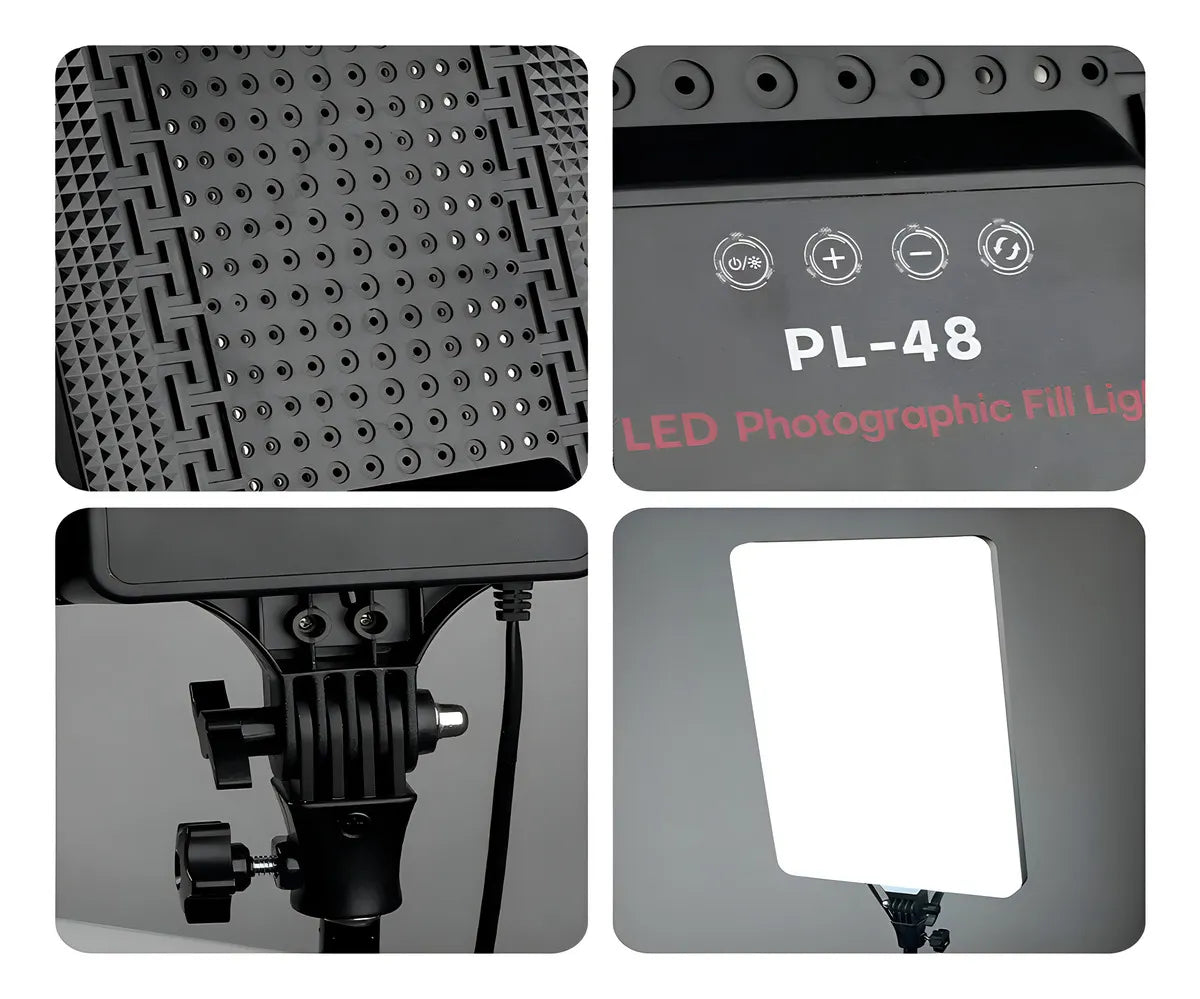Panel de Luz LED Profesional PL-48 – 700 LED Fotografía y Video