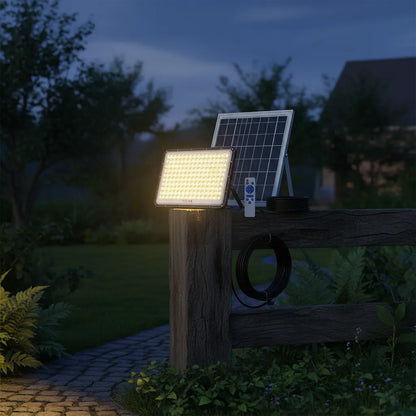 Foco Led Solar 2000w Jortan Reflector Exterior Potente