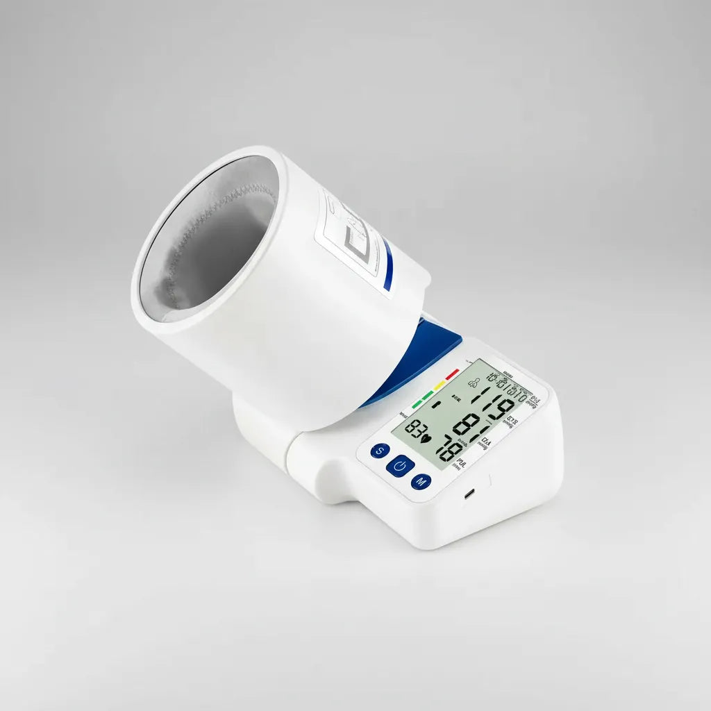 Tensiómetro Digital Automático De Brazo Con Voz Pantalla Lcd