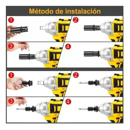 Llave De Impacto Con Accesorios Tasbel 98v