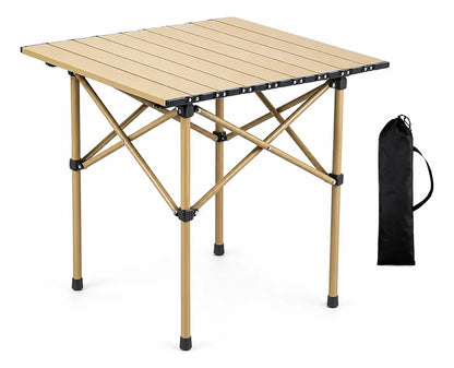 Set Camping Mesa Plegable Y 2 Sillas Portátiles Picnic Viaje