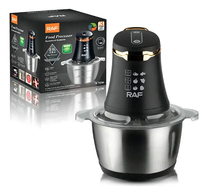 Procesador De Alimentos Eléctrico Picadora Raf 2l 1000W