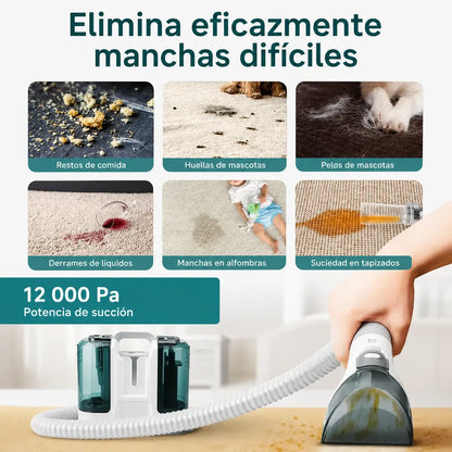 Aspiradora Limpiadora Tapiz Sillones Alfombras 6 Boquillas