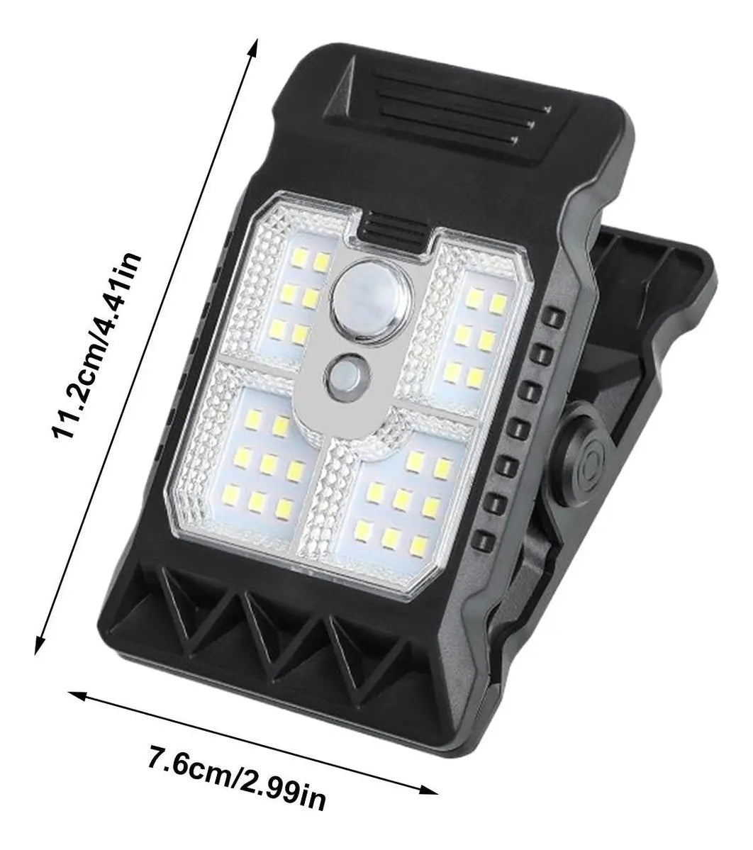Luz Solar Con Pinza Luces Solar Con Sensor De Movimiento