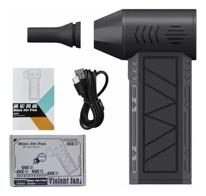 Soplador Turbo Jet Inalámbrico Para Barberia Multifuncional