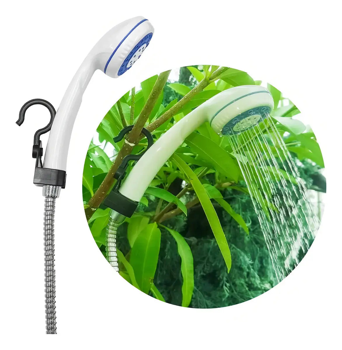 Ducha Regadera Portátil Para Exteriores Camping Aire Libre