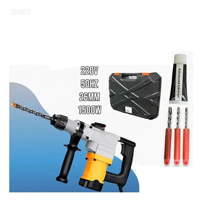 Rotomartillo Demoledor Taladro Impacto 220v 1500w 26mm