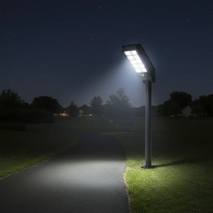 Foco Solar 1000w + Sensor + Soporte + Control Remoto 180 Led