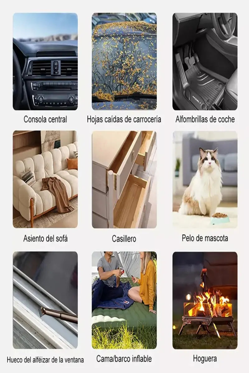 Multifuncional Portatil Potente Aspiradora Para Auto 9800