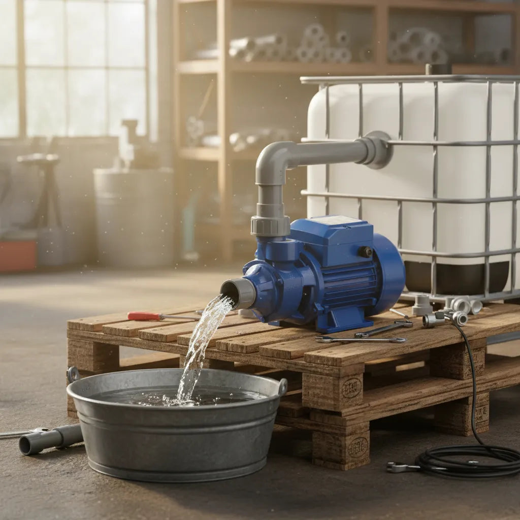 Bomba De Agua Periférica Alta Potencia Qb80 1hp 750w 220v
