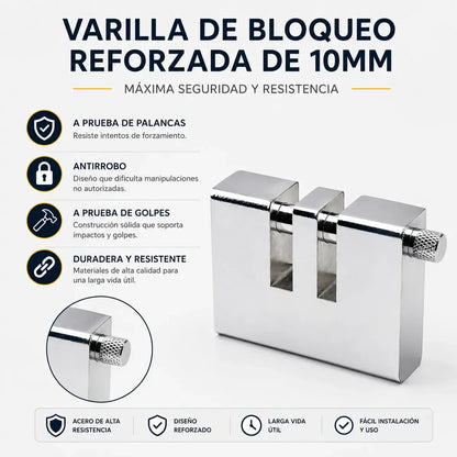 Traba Bloqueo Embrague Antirrobo Para Coche Acero Inoxidable
