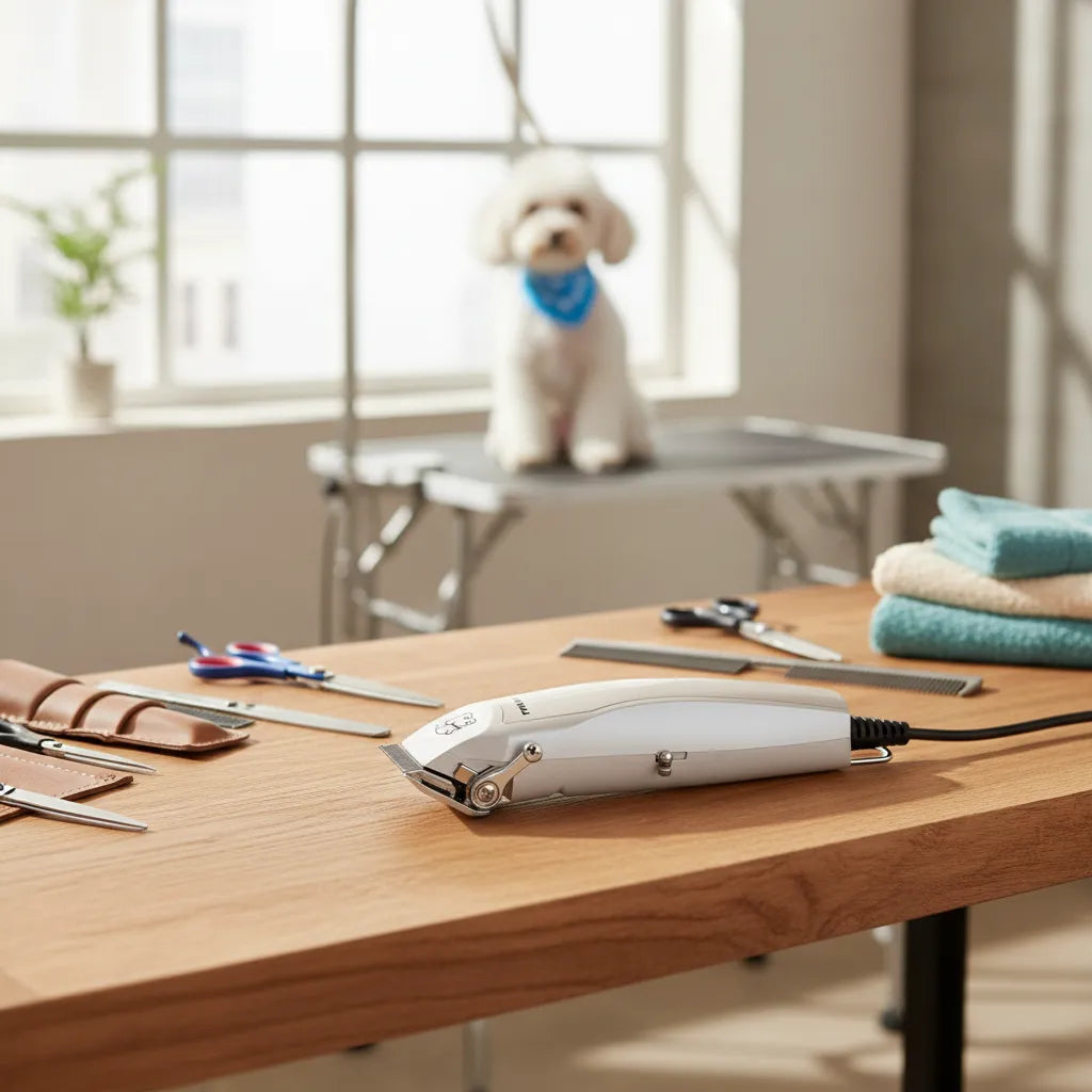 Máquina De Corte Pelos Perros Cortador 12w Con Peines Guía