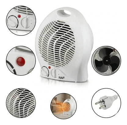 Calentador Electrico Casa Portatil Calor Invierno Frio Calor, 2000w