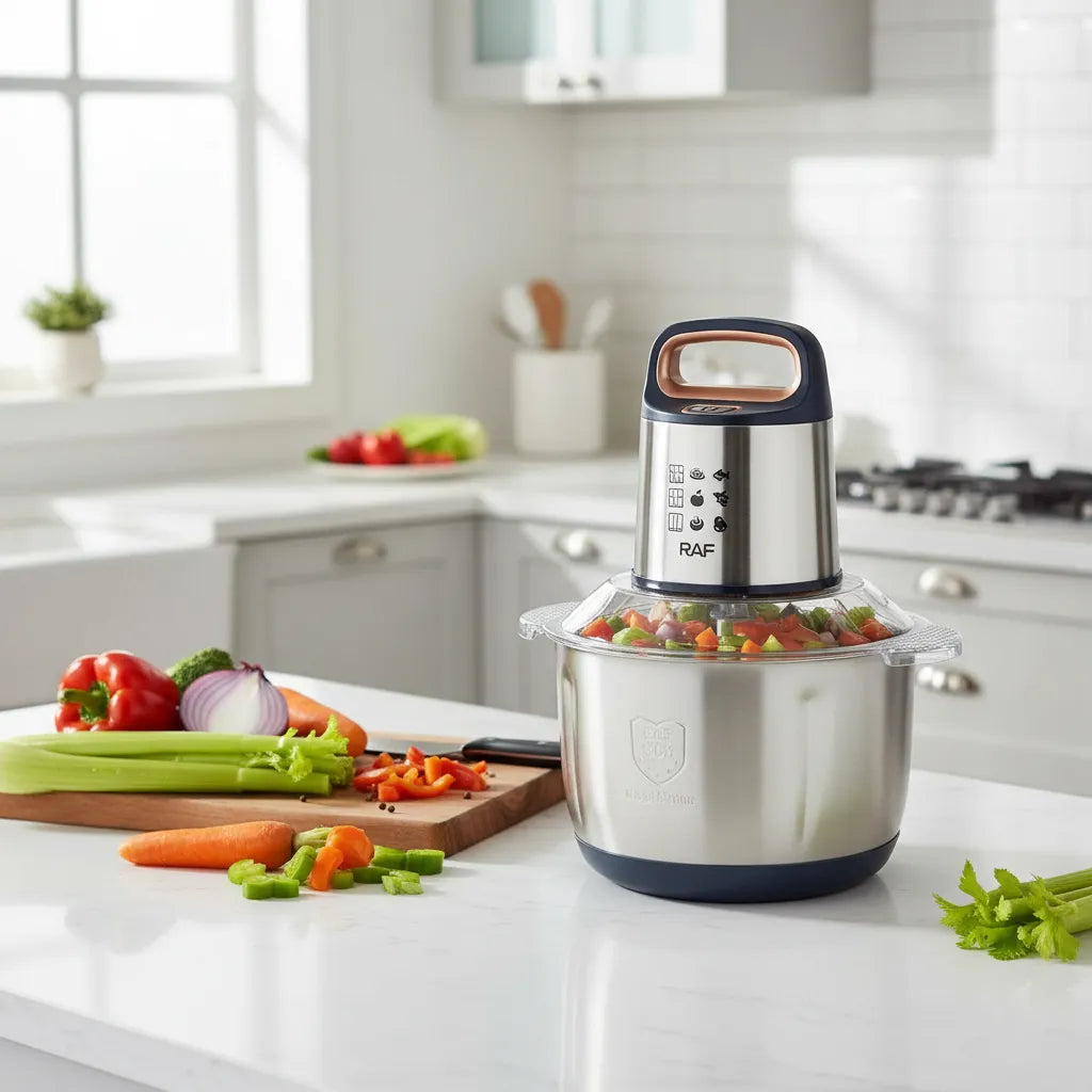 Procesador Picadora De Carne Y Verduras 5 Litros 500w Raf