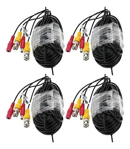 Kit Cctv Seguridad Dvr Ahd + 4 Camaras Exterior / Interior