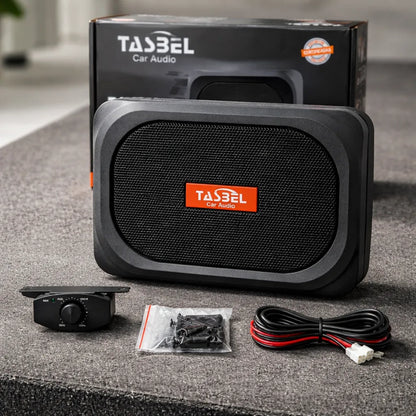 Subwoofer Amplificado Auto Bajo Asiento 4800w 12v Tasbel