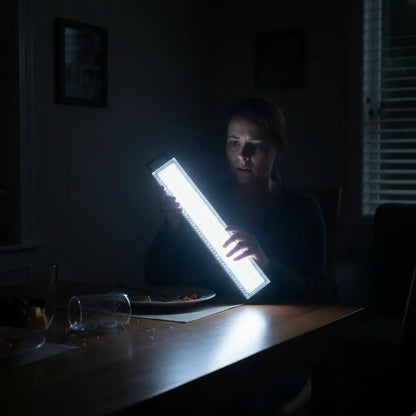 Foco Luz De Emergencia Led Recargable 90 Led Alta Potencia