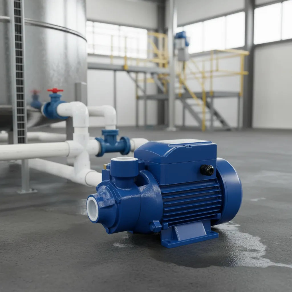 Bomba De Agua Periférica Alta Potencia Qb80 1hp 750w 220v
