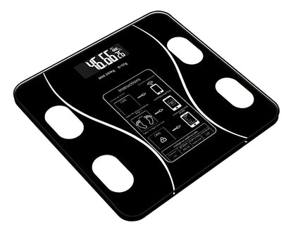 Balanza Pesa Digital Inteligente App Bluetooth Peso Bascula Color Gris oscuro