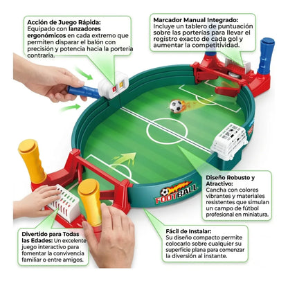 Juego De Mesa Football Arena Mini Cancha De Fútbol Para Niños