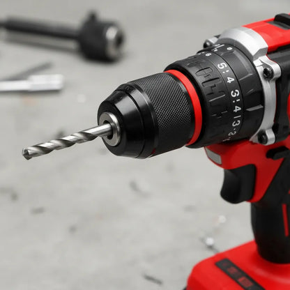 Taladro Inalámbrico Tasbel Brushless + 2 Baterías Y Cargador