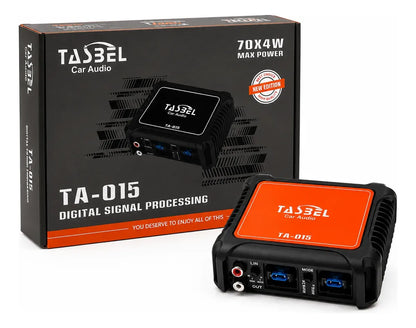 Subwoofer Activo Amplificado Tasbel 6000w 8x12 Pulgadas Auto