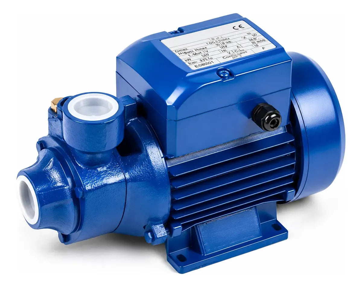 Bomba De Agua Periférica Qb60 0,5hp 370w 220v Monofásica