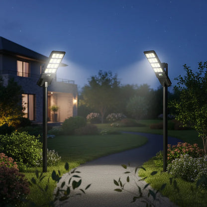Foco Solar Led 1000w Con Control Remoto Exterior