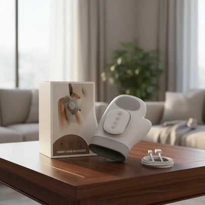 Masajeador Manos Eléctrico Terapéutico Con Calor Recargable