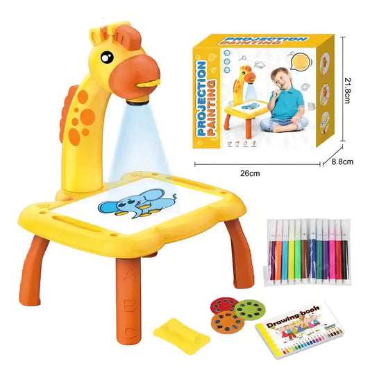 Mesa De Dibujo Para Niños Jirafa Juguete Didáctico