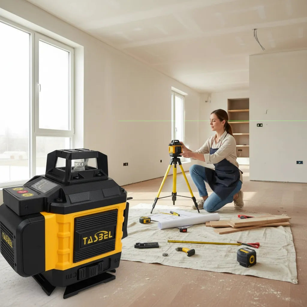 Nivel Láser 16 Líneas Autonivelante3d + Trípode +2baterias