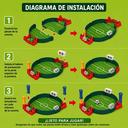 Juego De Mesa Football Arena Mini Cancha De Fútbol Para Niños