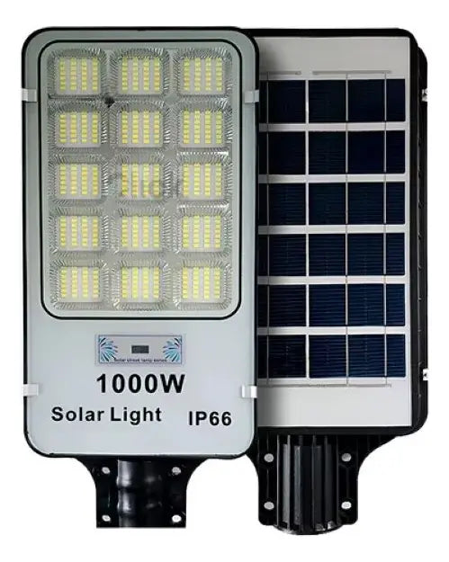 X2 Foco Solar 1000w Led Iluminacion Alta Potencia Exterior